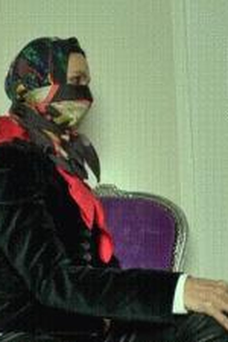 Silk Scarf Mask And Headscarf Extreme Styling - Screenshot 1 of 4 - Brown Hair