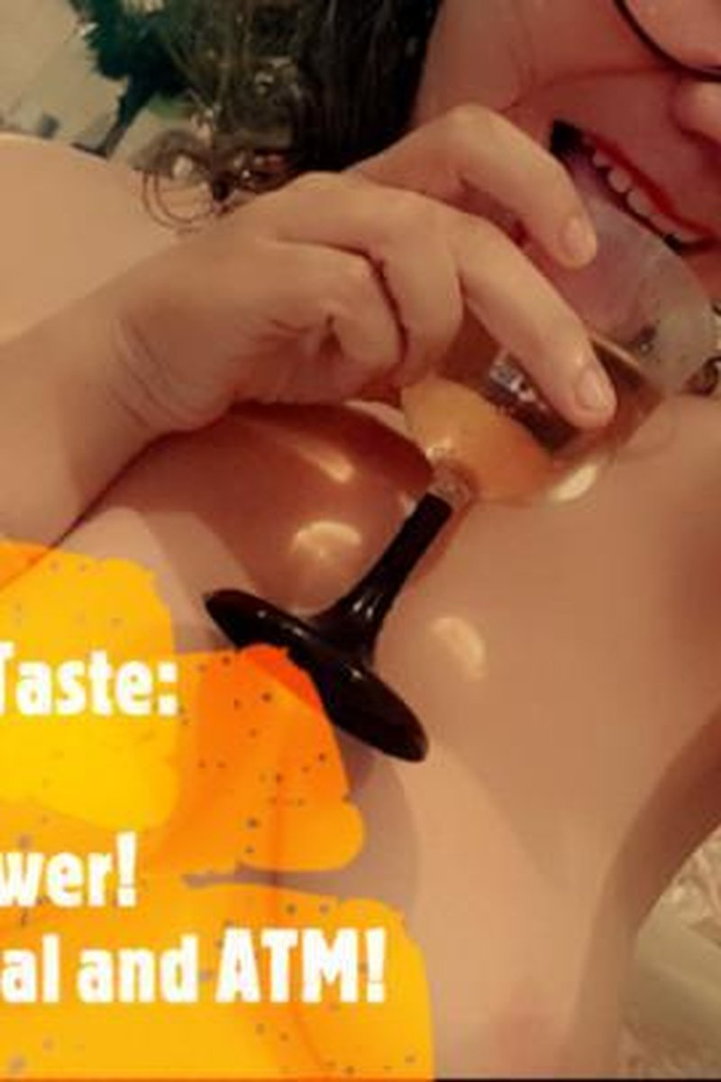 Pee Doing Anal In A Cup And Shower ATM - Screenshot 1 of 4 - Anal
