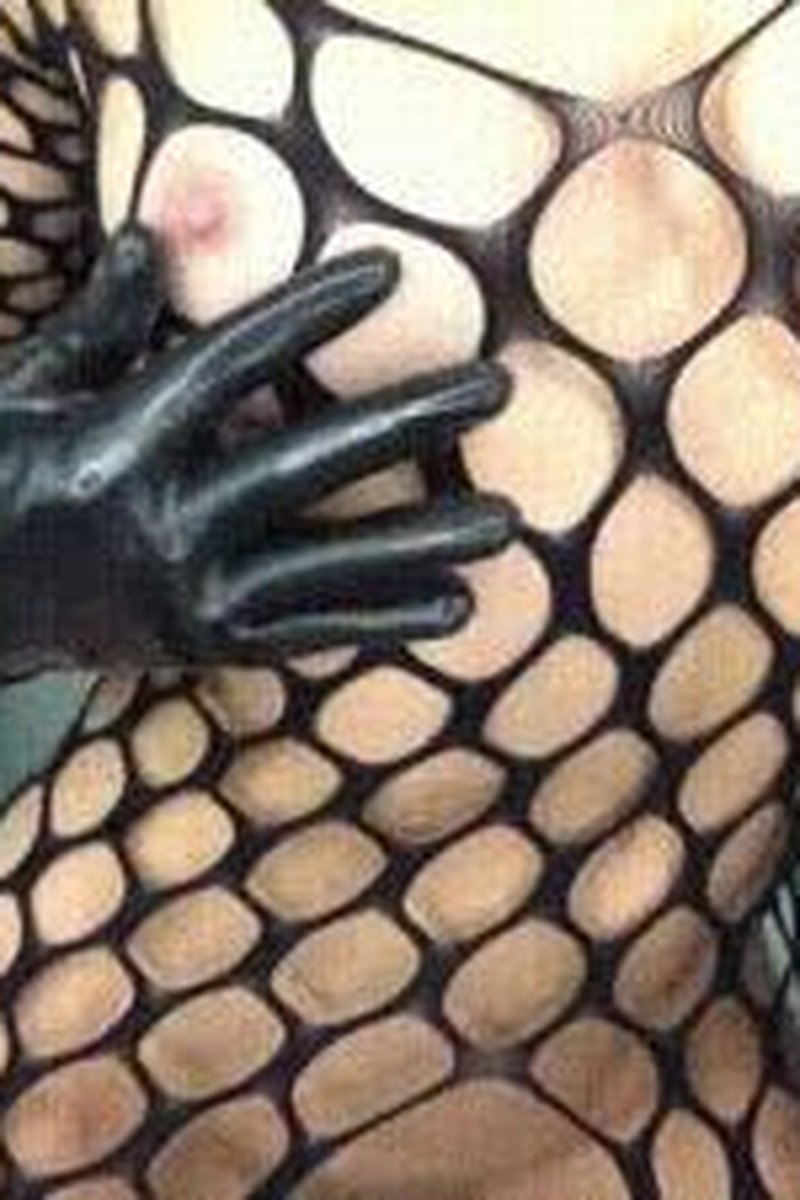 Black Latex Gloves Creamy Masturbation - Screenshot 1 of 4 - Bodystocking