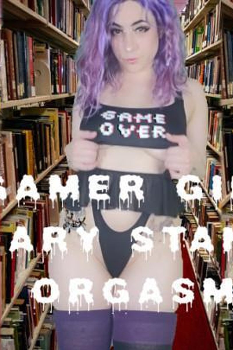Gamergirl Library Standing O - Screenshot 1 of 4 - Ahegao