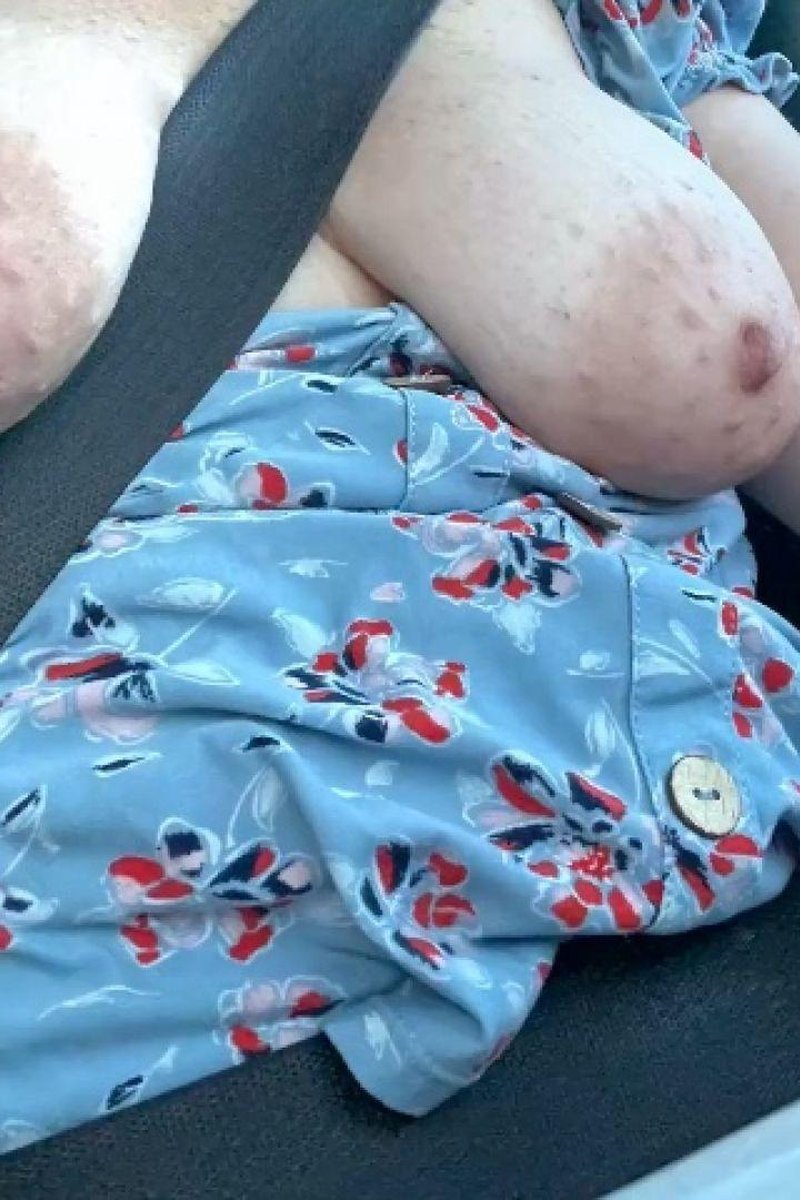 Car Door Open - Screenshot 1 of 4 - Big Tits