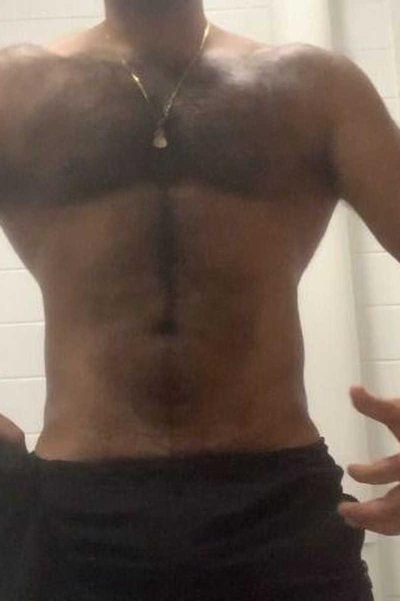 Hairy Muscle Man Flexing His Muscles - Screenshot 1 of 4 - Armpit Fetish
