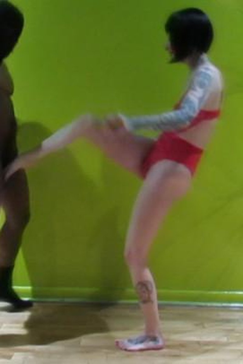 Extremely Kicked Testicles - Screenshot 1 of 4 - Femdom