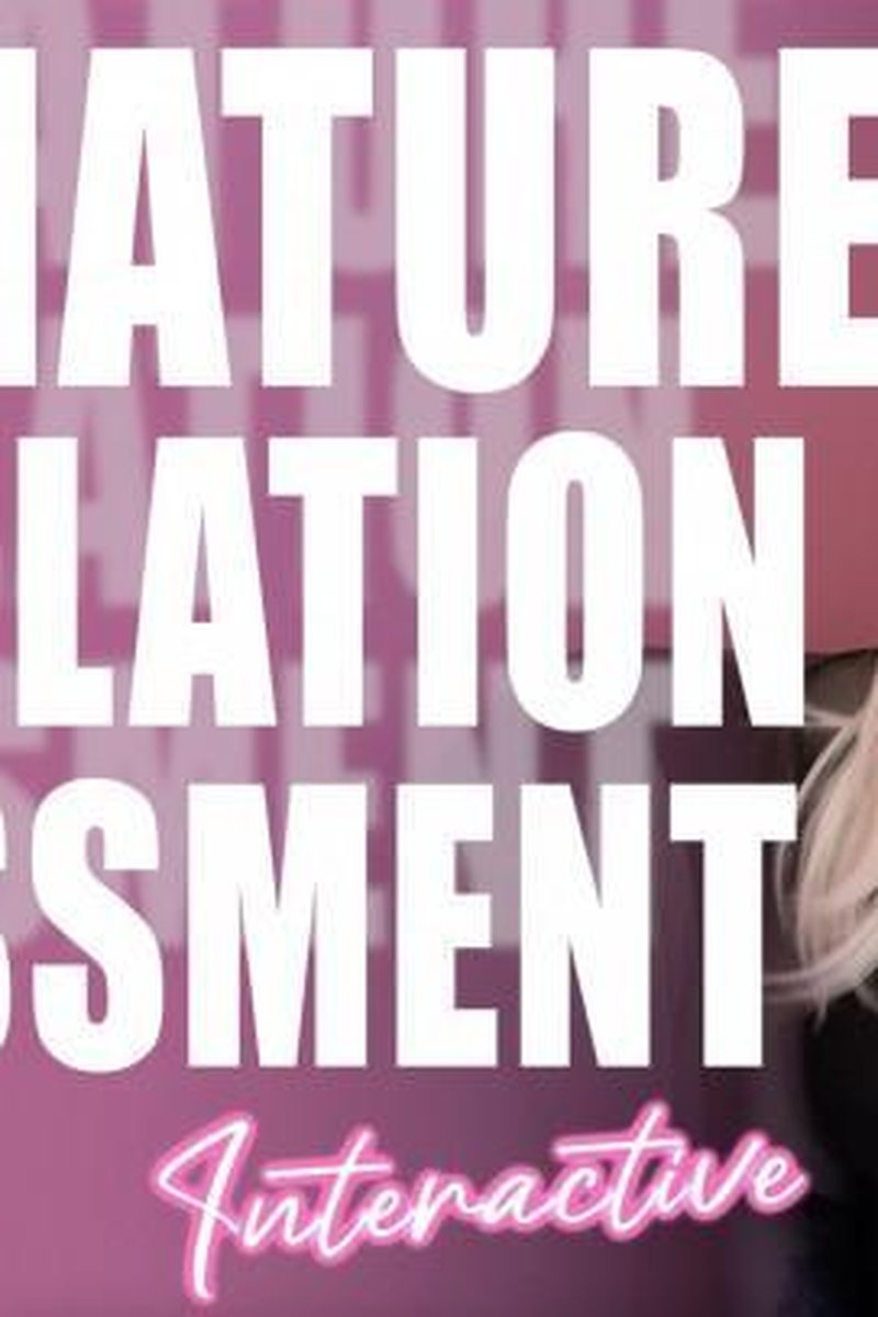 Premature Ejaculation Assessment Interactive - Screenshot 1 of 4 - Bitch