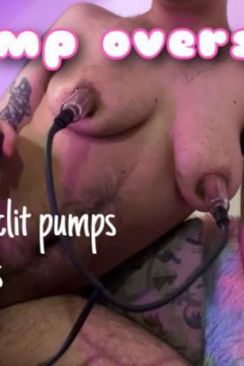 Overstimulation With Pussy, Nipple And Clit Pumps - Screenshot 1 of 4 - Big Clit