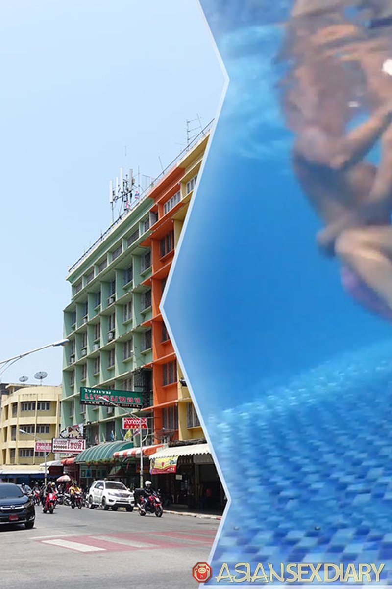 Thammanoonvithi Street Walk and Freaky Couple in Pool - Screenshot 1 of 4 - Asian