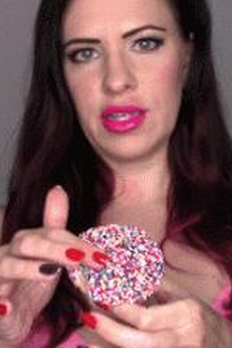 Devouring A Sprinkle Cupcake - Screenshot 1 of 4 - ASMR