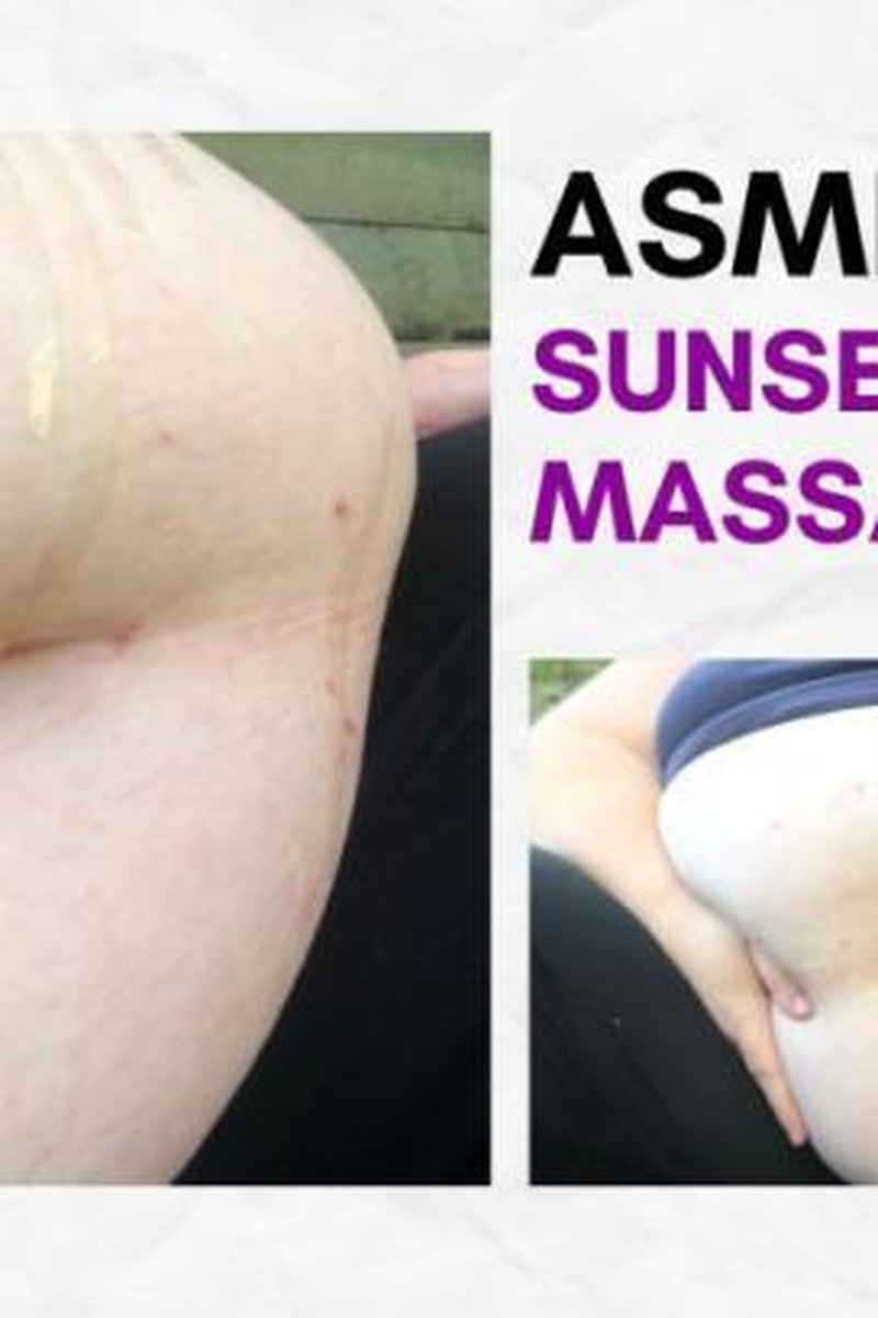 Ssbbw Belly Massage At Sunset ASMR - Screenshot 1 of 4 - BBW