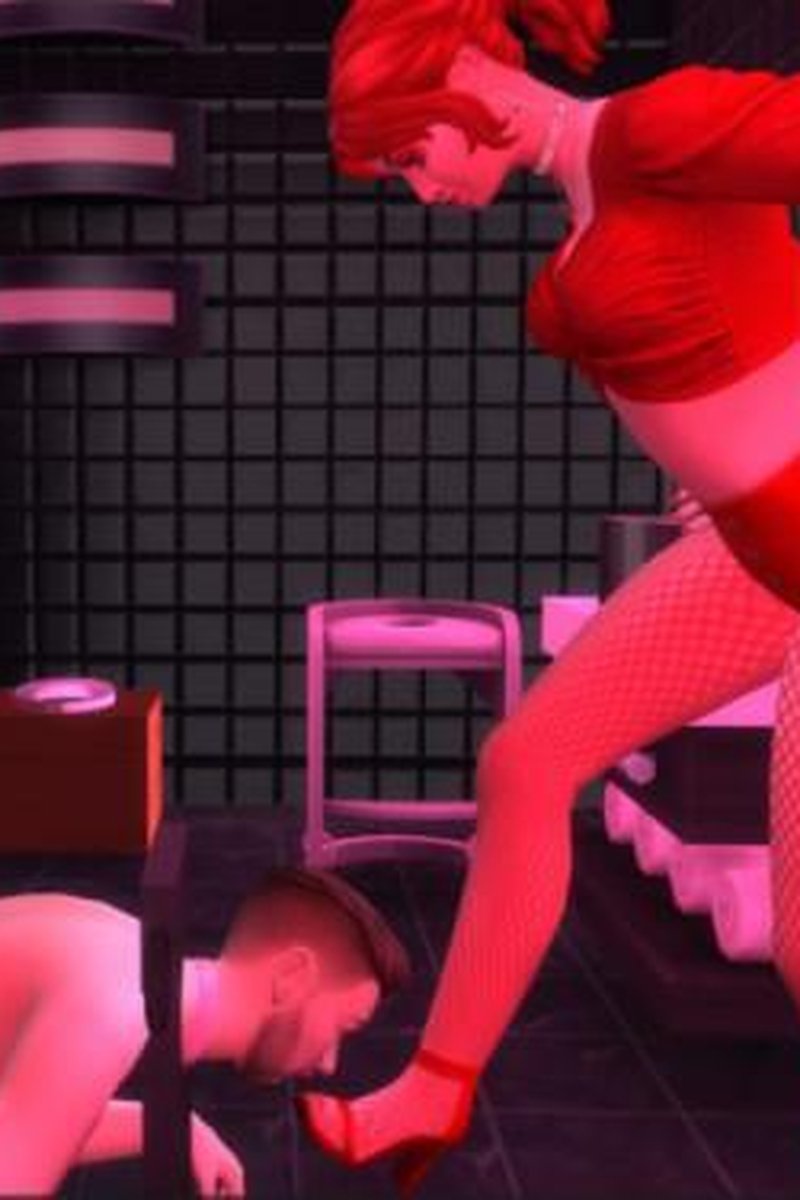 Nightclub- Shoe-Licking For The Badboy In The Toilet - Screenshot 1 of 4 - Bathroom