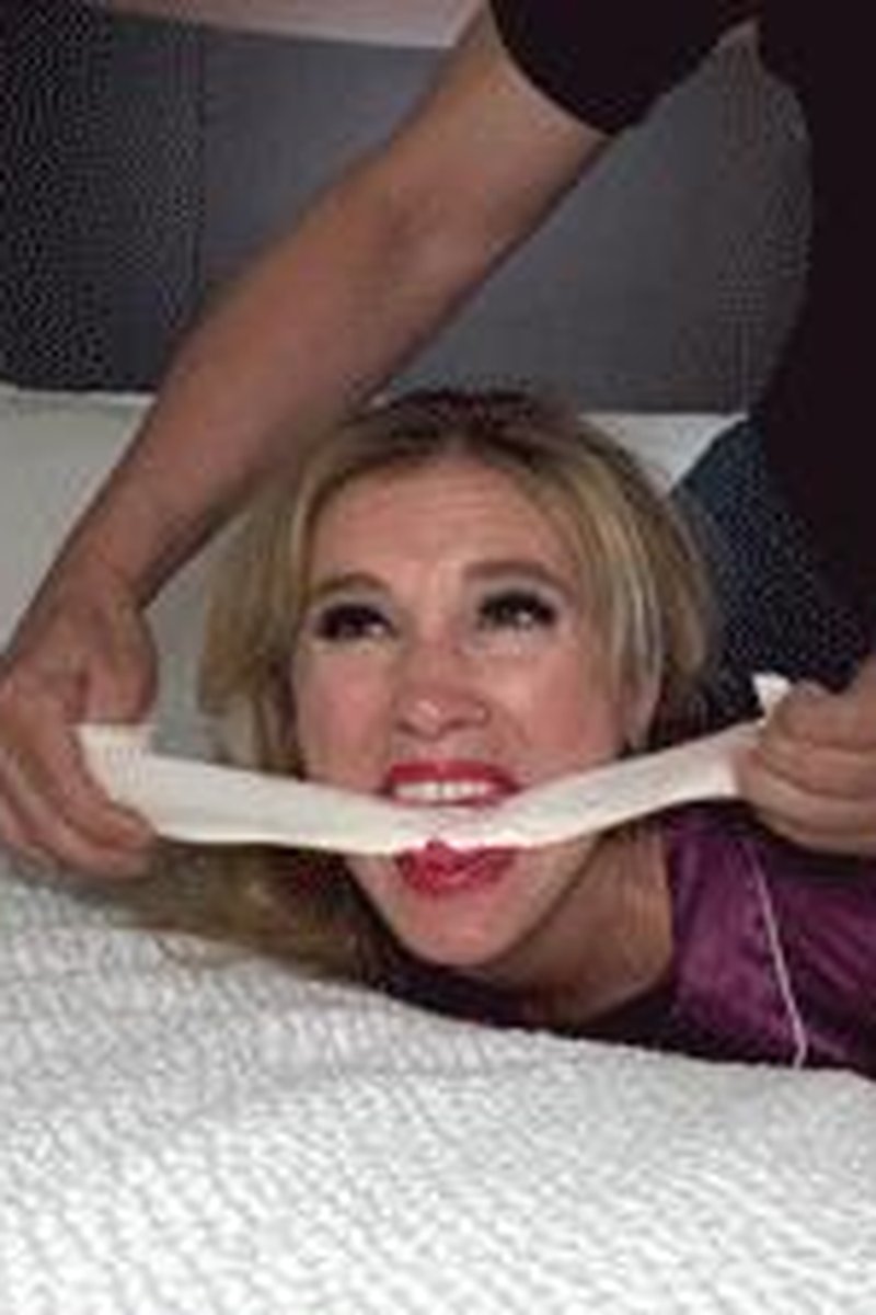 2206Blair-Honey Help Me! a Man Has Me Tied Up in My Pajamas! - Screenshot 1 of 4 - Bondage