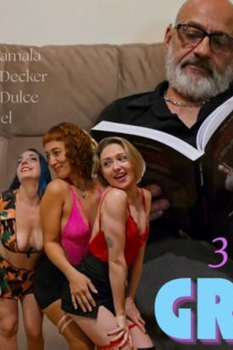 3 Girls For Grandpa -Oldyoung - Facesitting - Screenshot 1 of 4 - Ass Worship