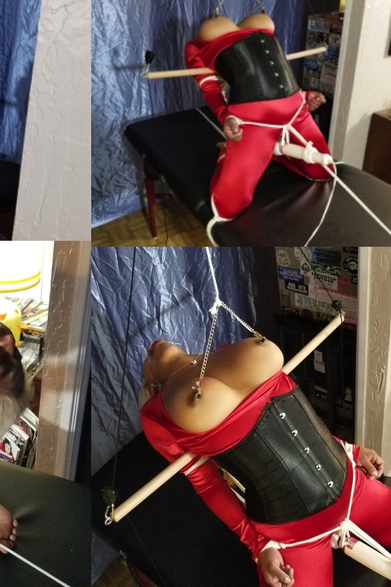 Spandex Back Arch - Screenshot 1 of 4 - Blond Hair