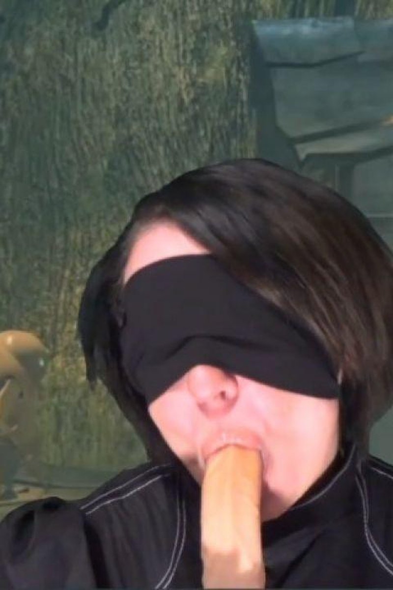 Blowjob And JOI From Automata - Screenshot 1 of 4 - Blowjob