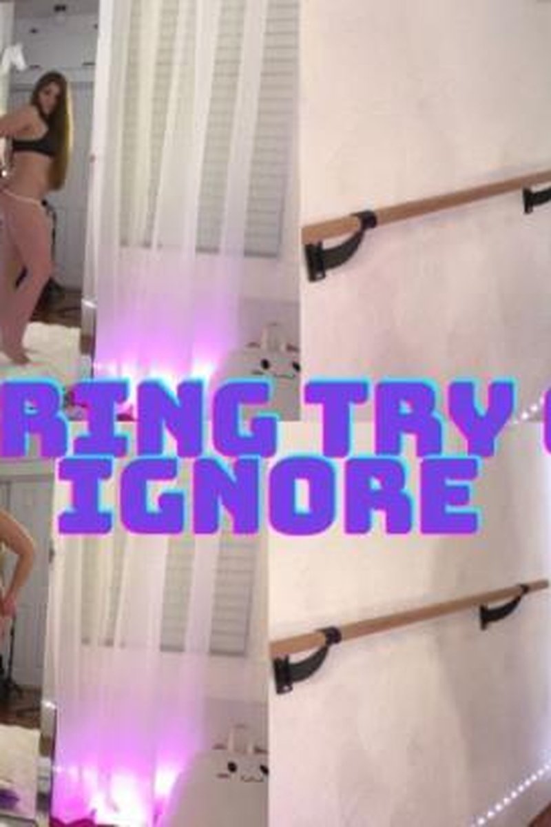 G-String Try On + Ignoring You - Screenshot 1 of 4 - Amateur