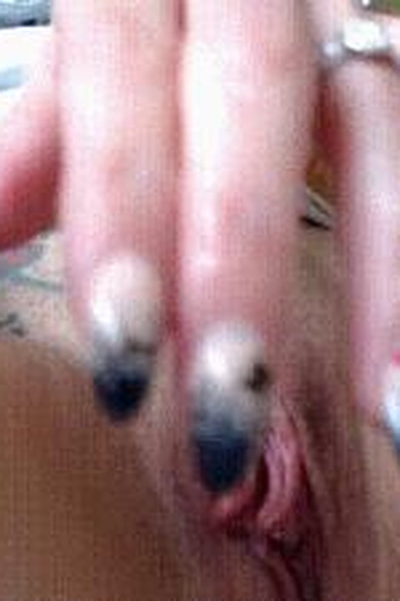 Sexy Af Stringy Wet Stubbly MILF Pussy - Screenshot 1 of 4 - British Accent