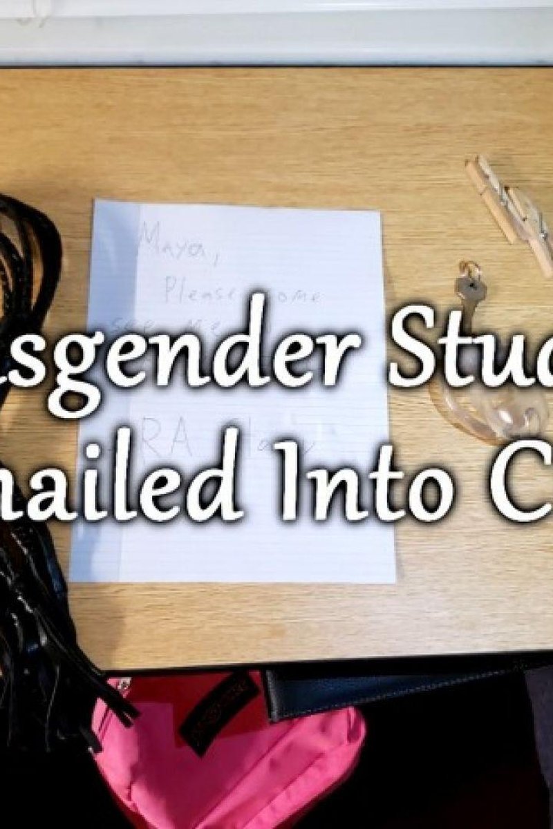 Transgender Student Blackmail - Screenshot 1 of 4 - Big Dick