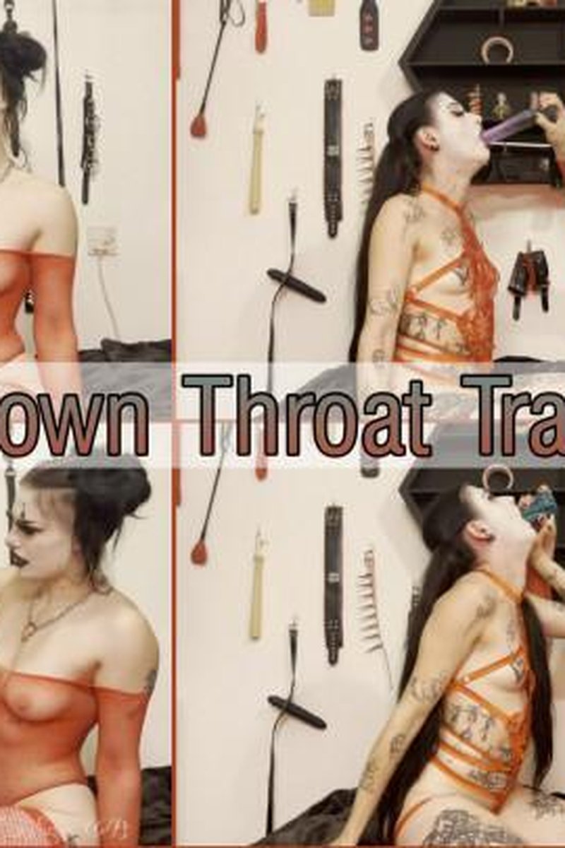 Lezdom Clown Throat Training - Screenshot 1 of 4 - Blowjob