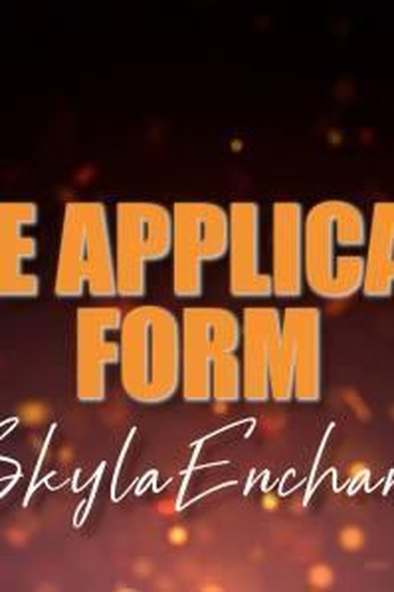 Slave Application Form - Screenshot 1 of 4 - British Domme