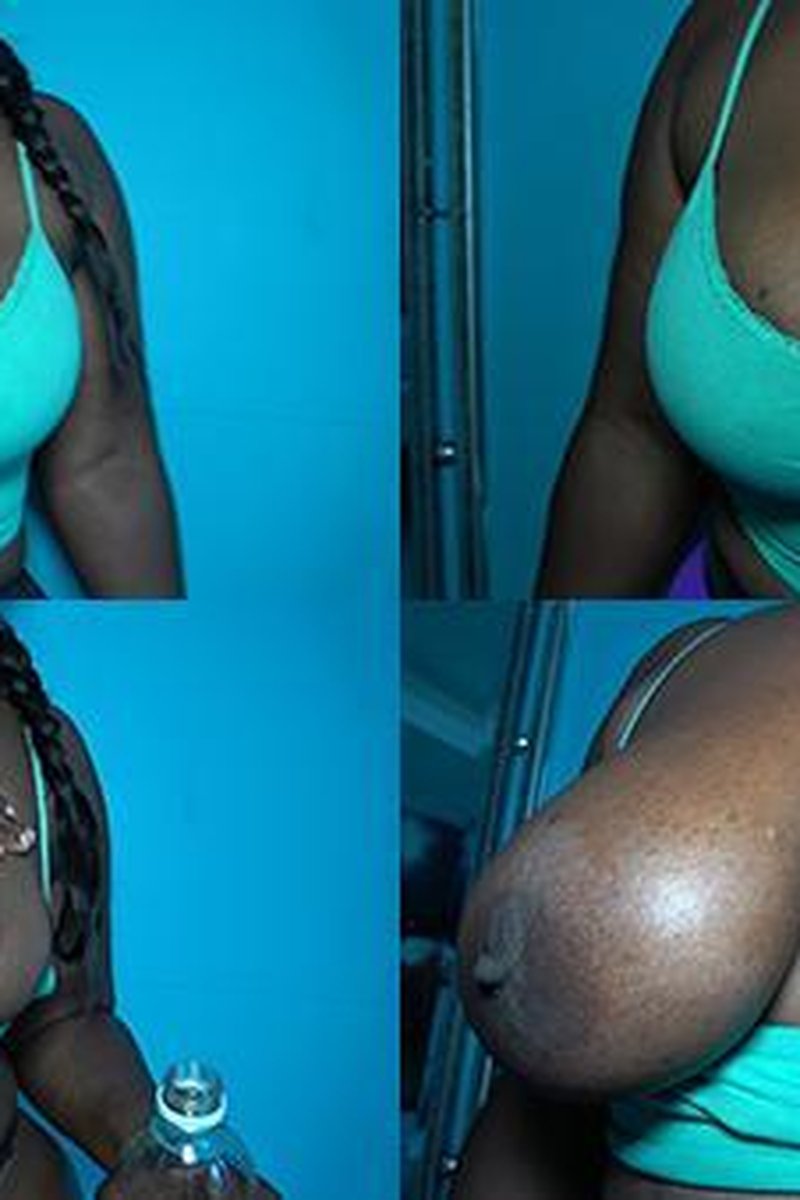 Thick Black MILF With Huge Boobs Sucking White Dick - Screenshot 1 of 4 - Natasha