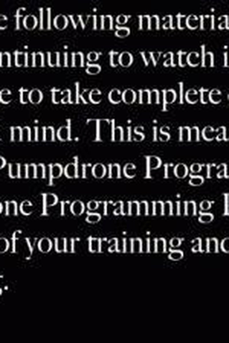 Pumpdrone Programming 3 - Screenshot 1 of 4 - BBW