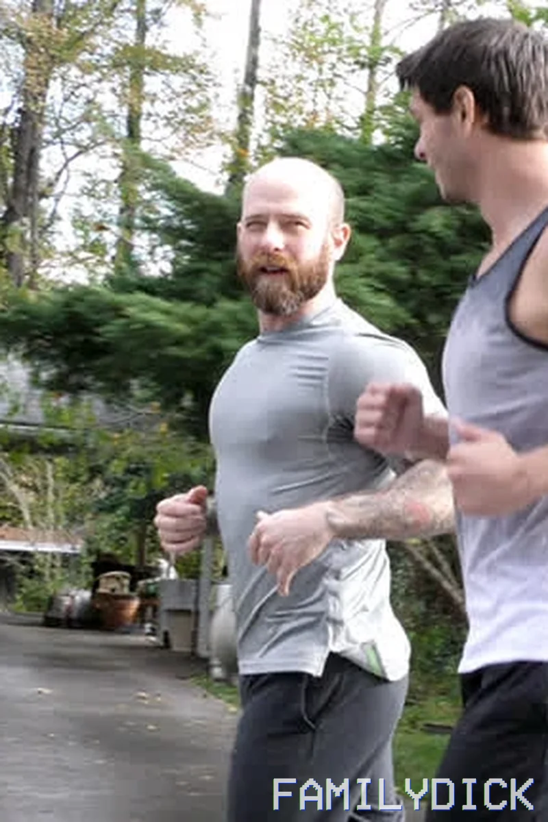 Stepfather Stepson Workout - Screenshot 1 of 4 - Carter Michaels