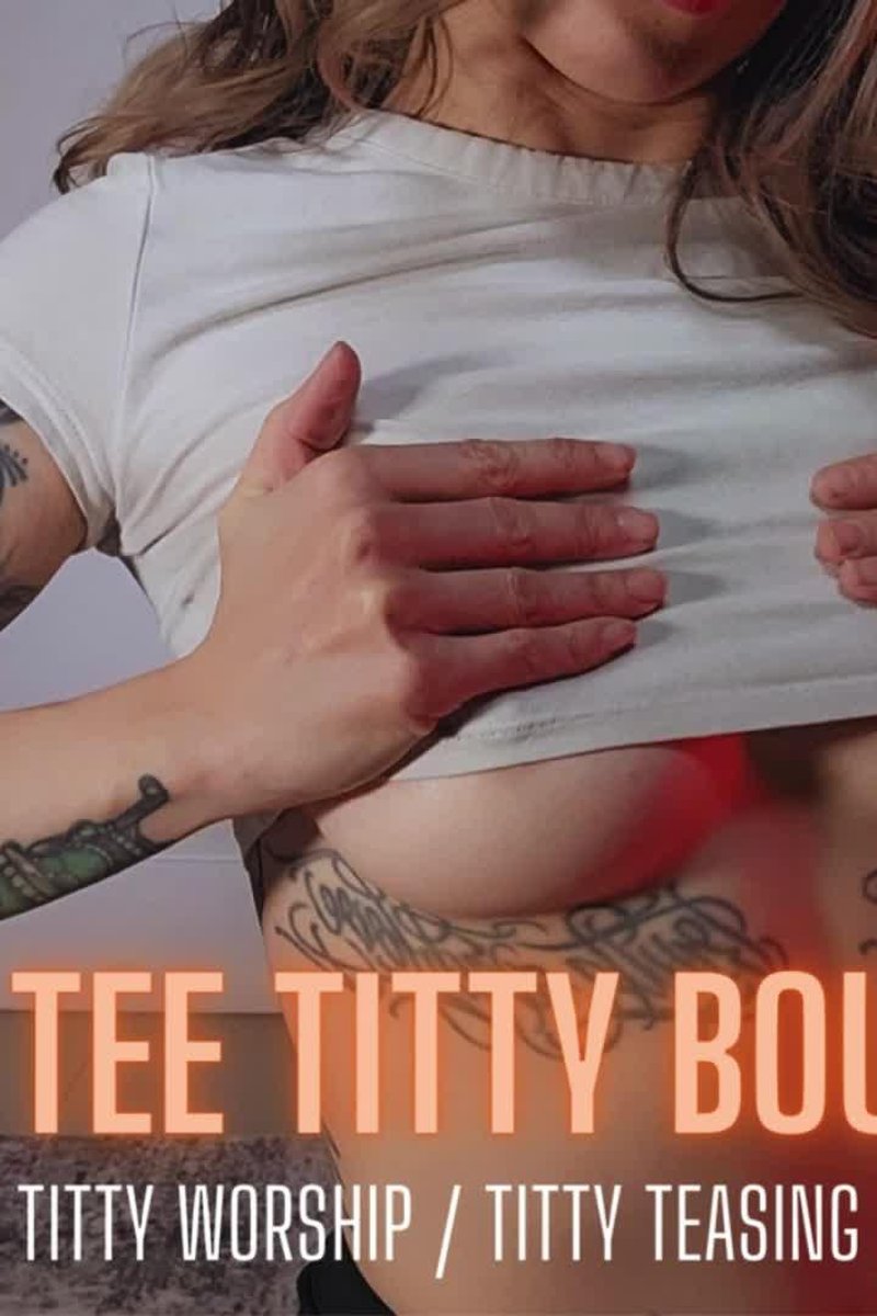 White Tee Titty Bouncing - Screenshot 1 of 4 - Breast Play