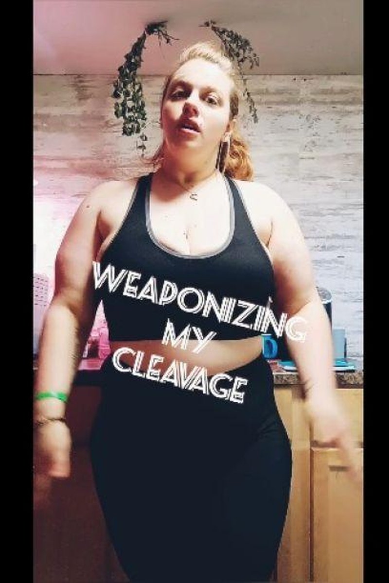 Weaponizing Cleavage - Screenshot 1 of 4 - Big Tits