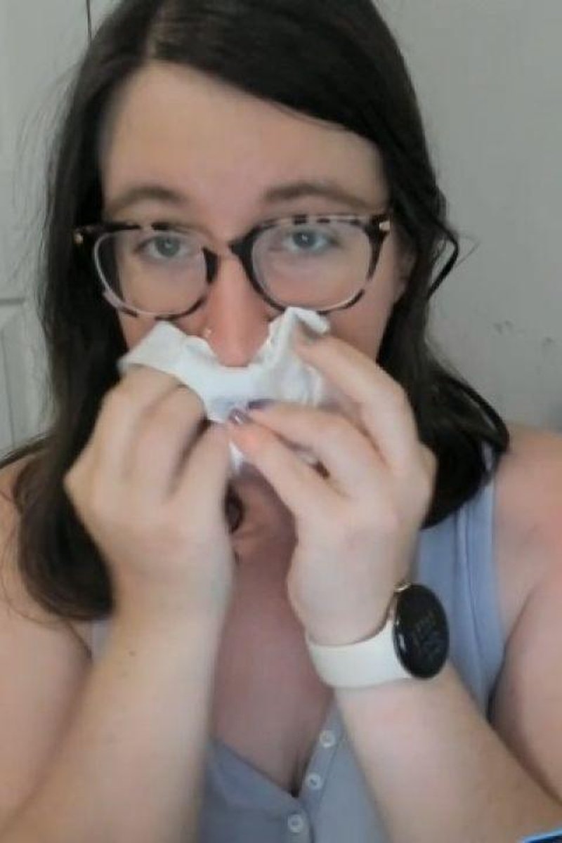 I Have A Cold - Screenshot 1 of 4 - Coughing Fetish