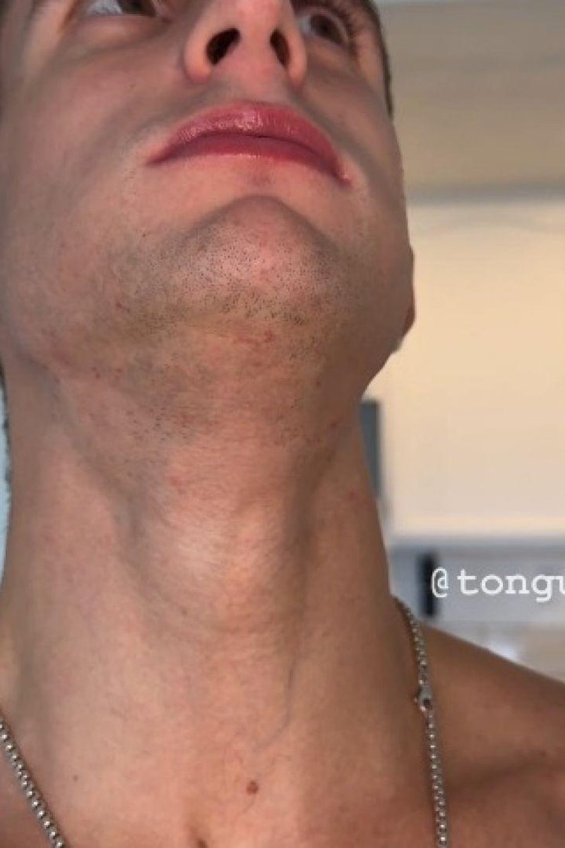 Louis Neck With Gulping And Light Burps Part9 Video1 - Screenshot 1 of 4 - Gay