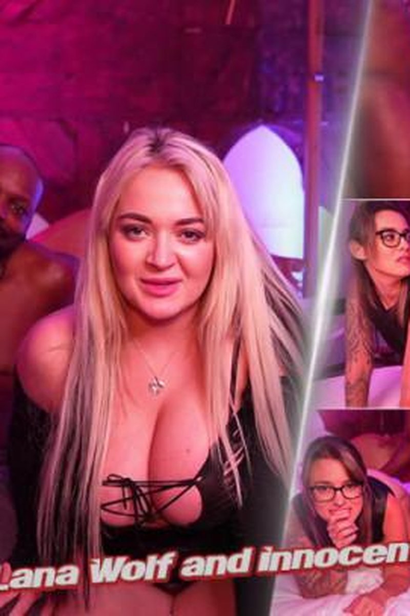Lana Wolf And Innocent Hotwife Tease Cuckold With BBC - Screenshot 1 of 4 - BBC