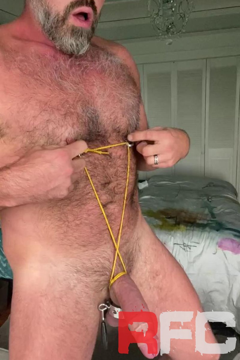 Extreme Nip & Cbt Play with Big Load - Screenshot 1 of 4 - Daddy Roleplay