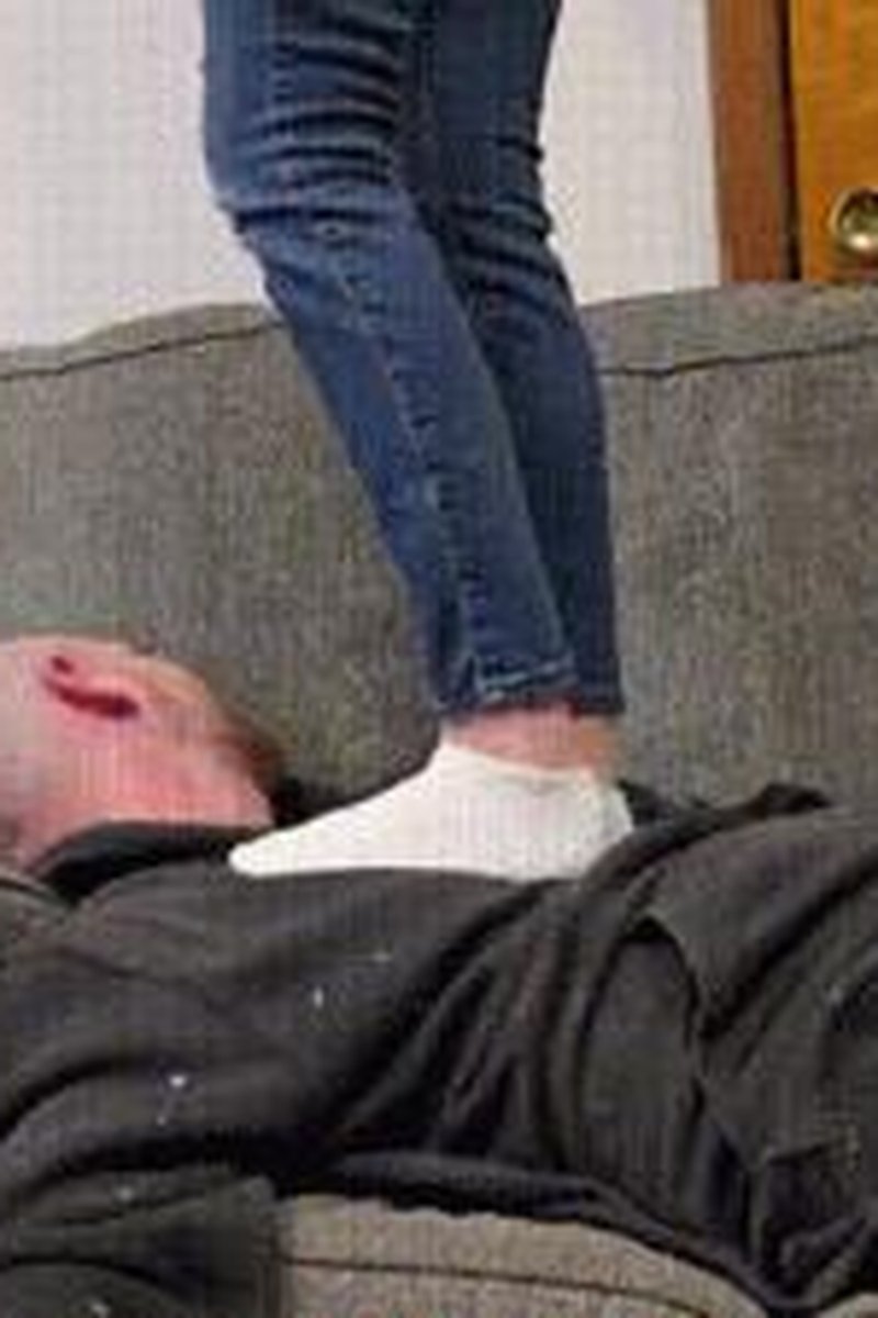 Sock Face Trample - Screenshot 1 of 4 - Face Trample Fetish