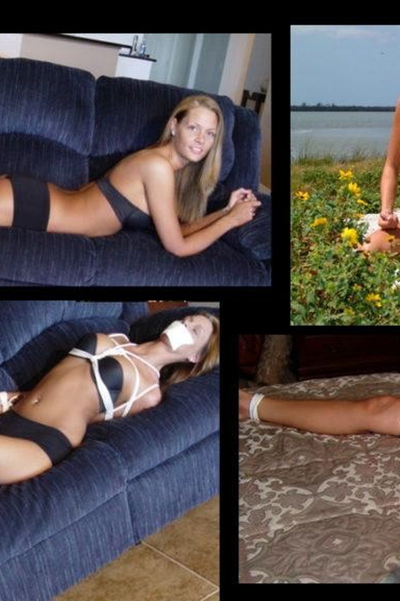 Bikini Blonde Bound - Screenshot 1 of 4 - Bondage
