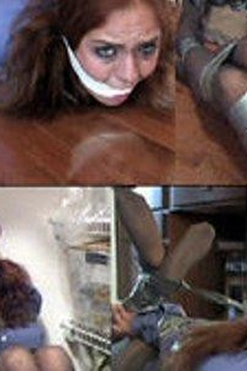 2010Ashlee-Taped Up and Stashed in the Pantry - Screenshot 1 of 4 - Bondage