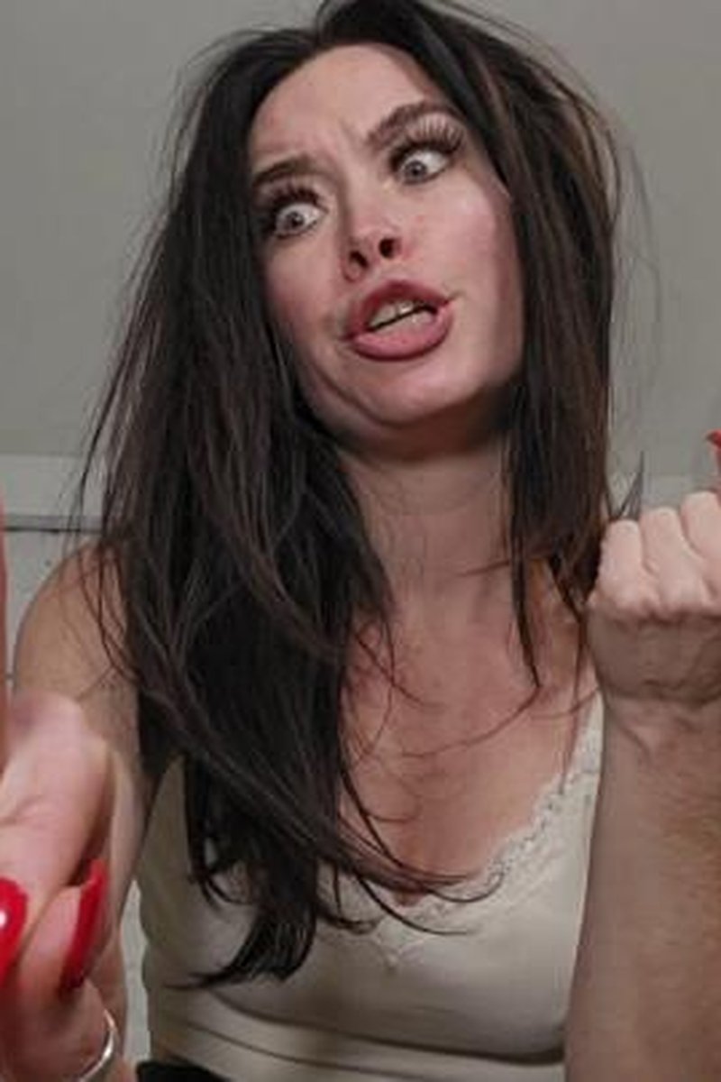 Giantess Gone Wrong: Bratty Jasmin Mocks Your Pathetic Shrin - Screenshot 1 of 4 - Face Fetish