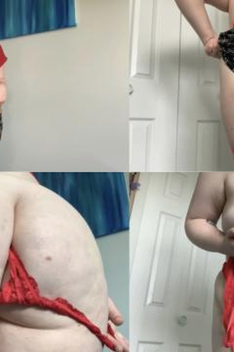 BBW Redhead Striptease - Screenshot 1 of 4 - Amateur