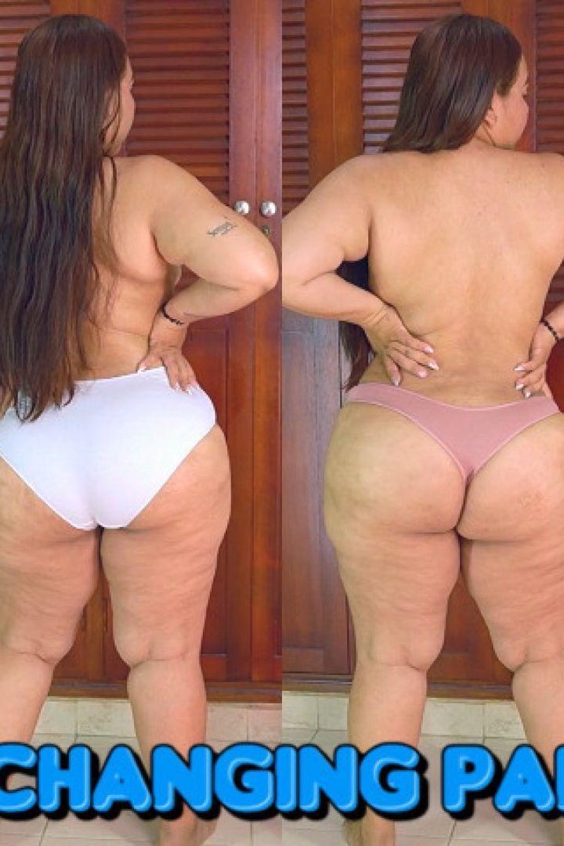 BBW Changing Panties - Screenshot 1 of 4 - BBW