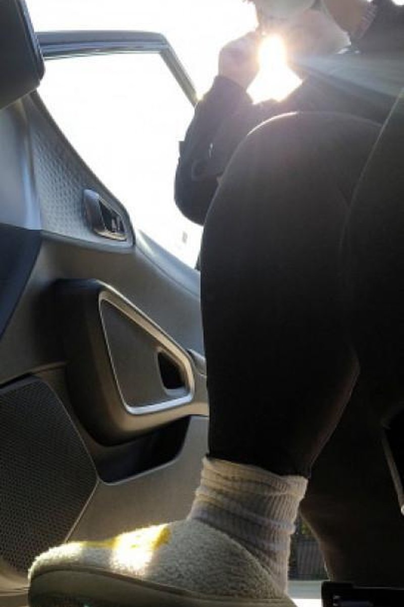 Panera Pitstop Nipslip & Slippers Tease - Screenshot 1 of 4 - BBW