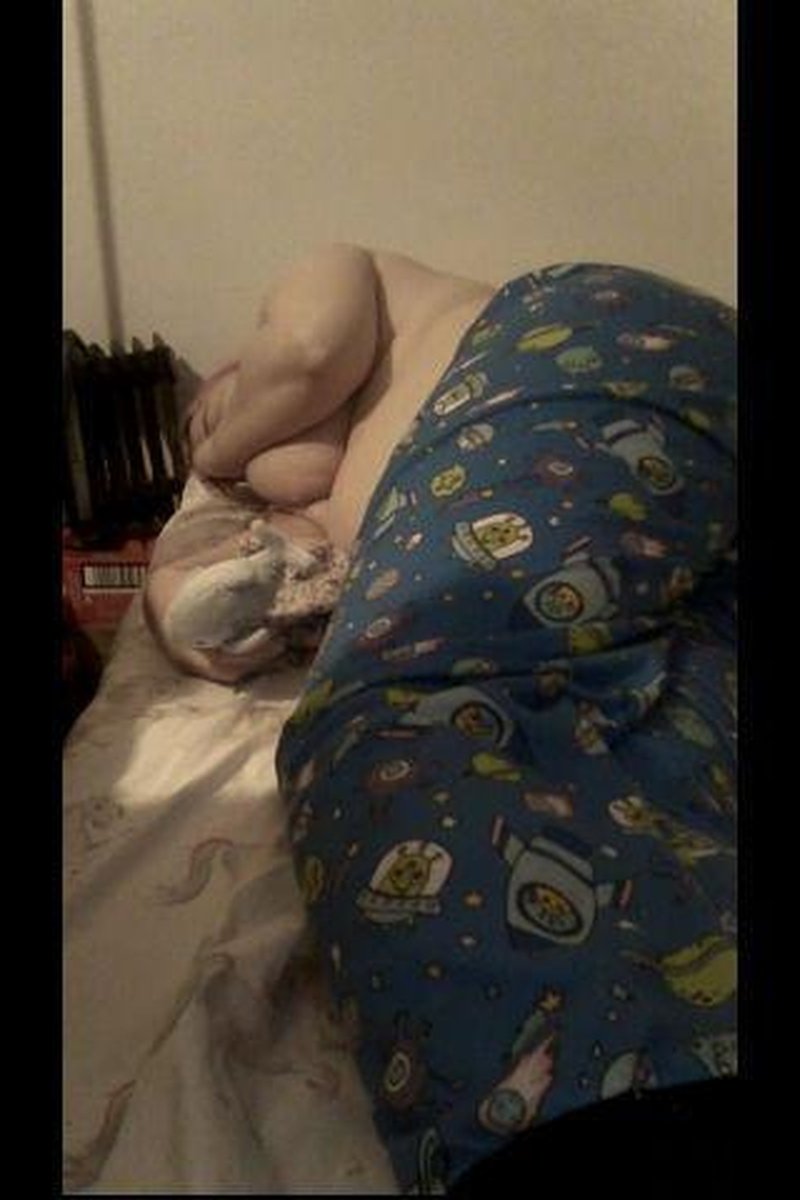 POV: Watch Me Snuggle Up In Bed Step-Daddy - Screenshot 1 of 4 - Big Tits