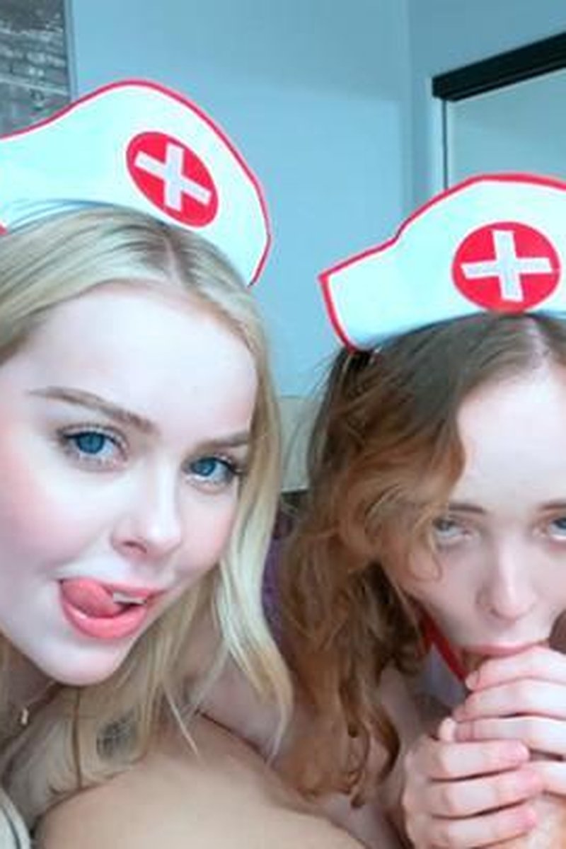 Nurses Aliya Brynn & Haley Spades Care For Alex Legend - Screenshot 1 of 4 - Blonde Hair (Female)