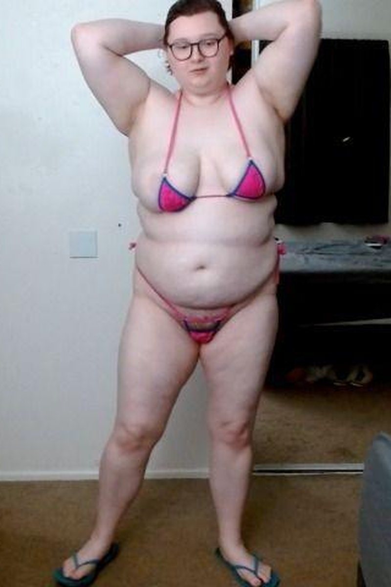Custom Micro Bikini Tease - Screenshot 1 of 4 - BBW