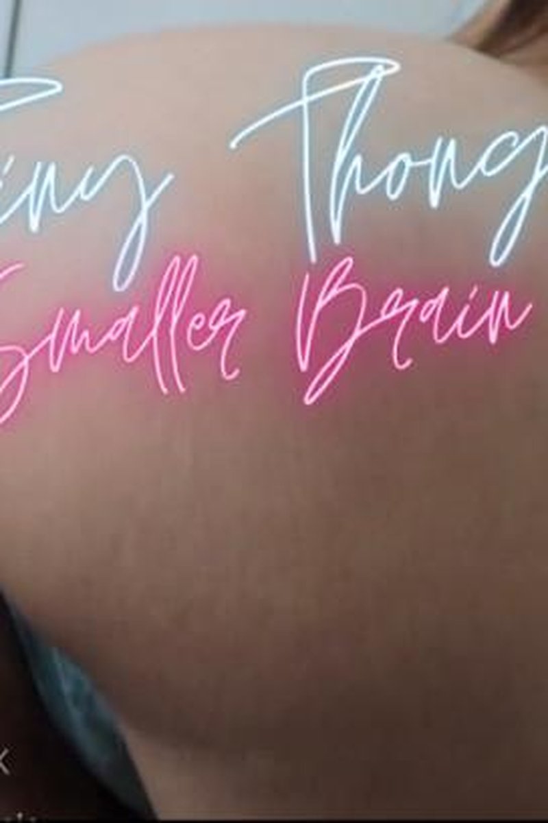 Tiny Thong, Smaller Brain - Screenshot 1 of 4 - Ass Worship