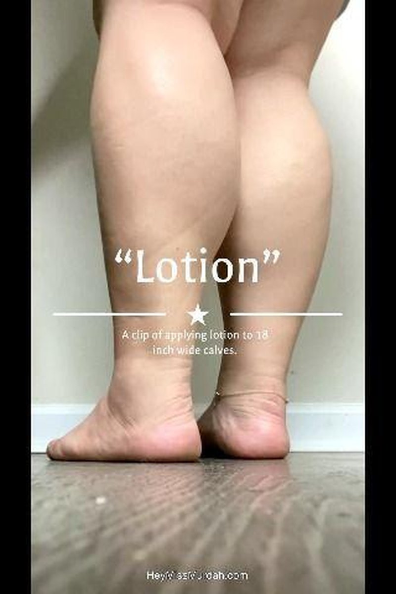 Lotion - Screenshot 1 of 4 - Leg Fetish