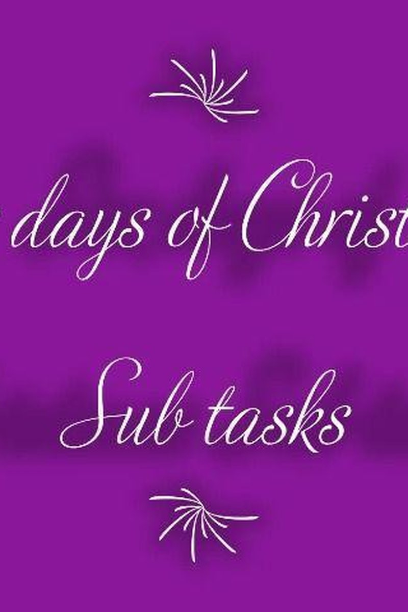 Six Days Of Christmas Sub Tasks - Screenshot 1 of 4 - Holidays