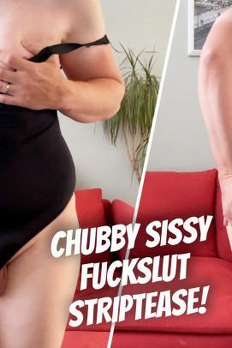 Chubby Sissy TS Striptease In Sexy Swimsuit Body - Screenshot 1 of 4 - Cross Dressing
