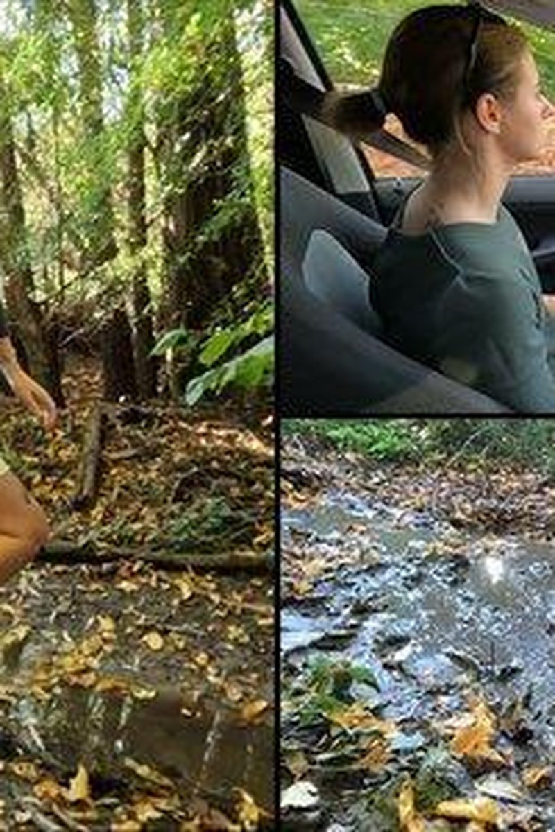 Nicky Walks Barefoot In The Ankle Deep Mud - Screenshot 1 of 4 - Ankle-deep Mud
