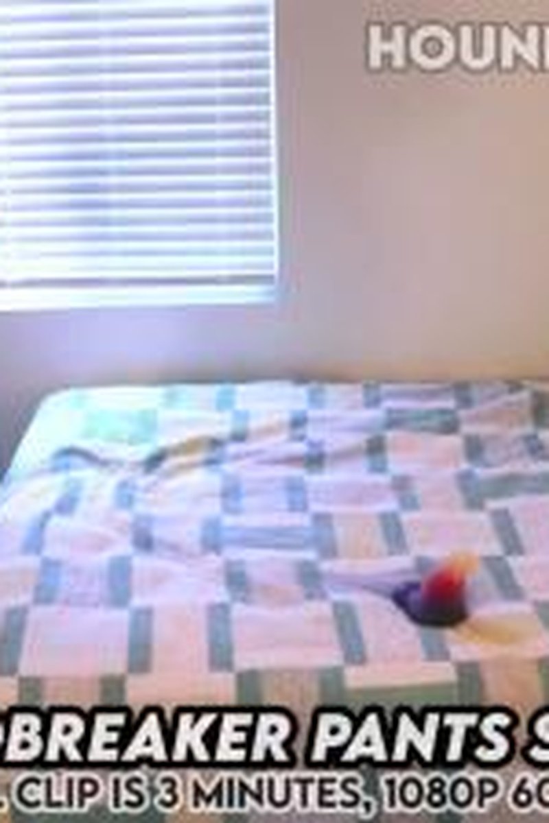 The Windbreaker Pants Struggle With Lucy Larue - Screenshot 1 of 4 - Amateur