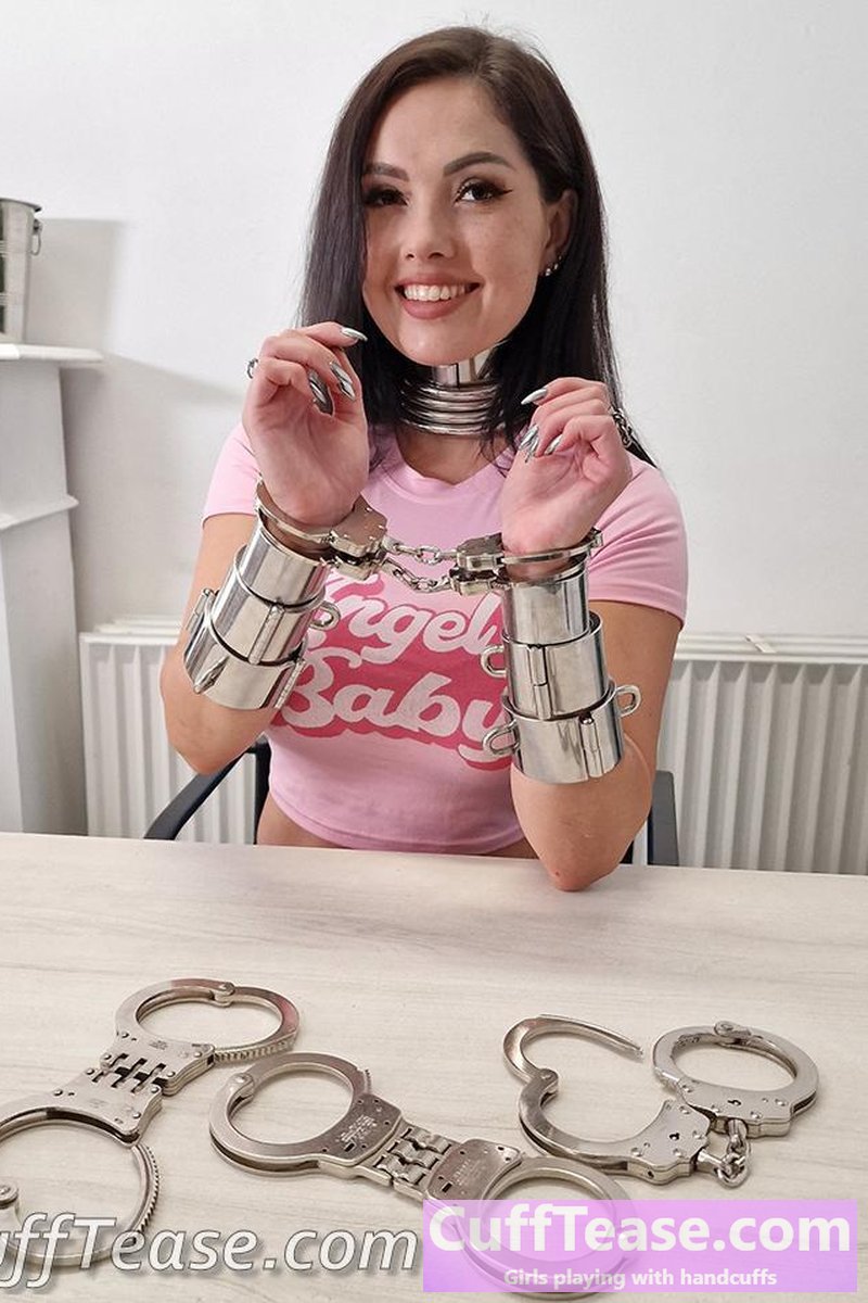 Sophie Elodie - More Cuffs!! - Screenshot 1 of 4 - Bondage