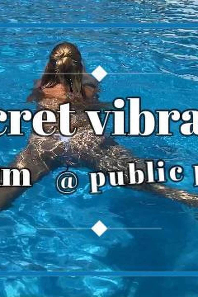 Secret Vibrator And Cum At Public Pool - Screenshot 1 of 4 - Blonde Hair (Female)