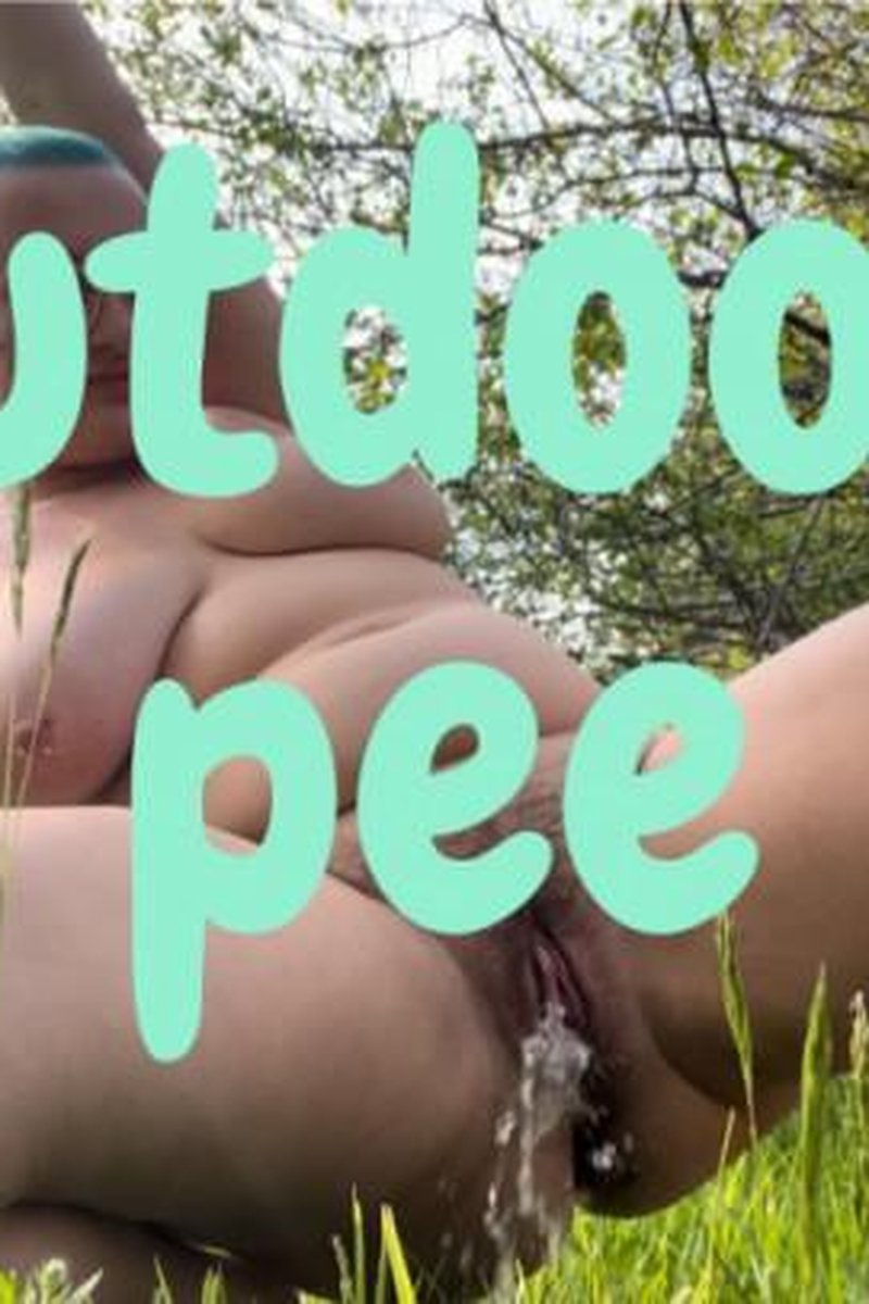 Outdoor Pee - Screenshot 1 of 4 - Big Tits
